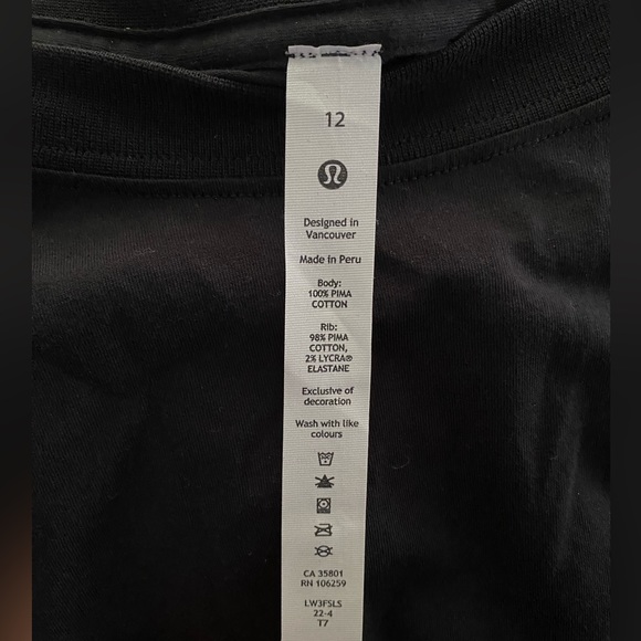 Lululemon Long Sleeve Shirt - Women’s Size 12 - NWT! - Picture 4 of 4